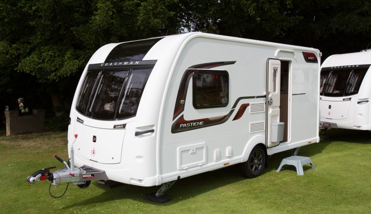 The Practical Caravan Coachman Pastiche 460/2 review reveals that this smart looking two-berth is a touch narrower than before, but to the benefit of cost and weight