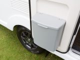 There's a good-sized Hartal bin, great for your caravan holidays, plus the Coachman Pastiche 460/2 has smart, graphite alloy wheels