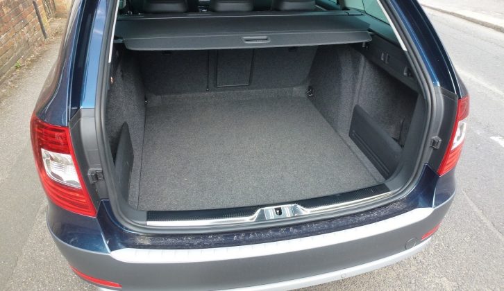 When comparing the Skoda and the Audi, the Superb Estate Outdoor wins in terms of boot space, with 633 to 1865 litres, against the A6's 565- to 1680-litre load capacity, important when deciding what tow car to buy