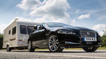 Practical Caravan's reviewers wondered whether the Jaguar XF Sportbrake would be as impressive as the version with the S-spec engine