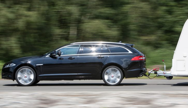 When towing, the Jaguar XF Sportbrake displayed responsive handling and grip, plenty of power to accelerate and excellent brakes, said Practical Caravan's reviewers