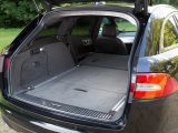 Fold the rear seats of the Jaguar XF Sportbrake and you get 1675 litres of loading capacity, an increase of more than 200%, Practical Caravan's reviewers found