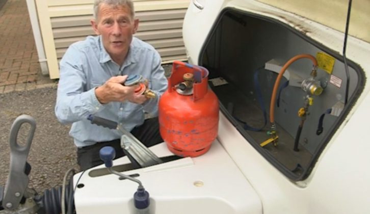 Caravan expert John Wickersham talks us through gas regulators – top advice in our new TV show