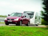 The Kia Sedona is very stable on tow and is a great used tow car bargain, says our tow car expert David Motton