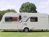 Bold new graphics adorn the new for 2015 Bailey Unicorn Cadiz, reviewed by Practical Caravan's Group Editor Alastair Clements in our new TV show