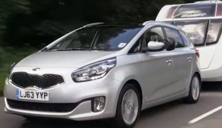 David Motton, Practical Caravan's tow car expert, puts the Kia Carens through is paces in our latest show on The Caravan Channel
