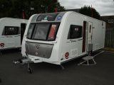The luxury of the new island bed Elddis Affinity 554 might be just what lucky lady Louise wants for her first caravan