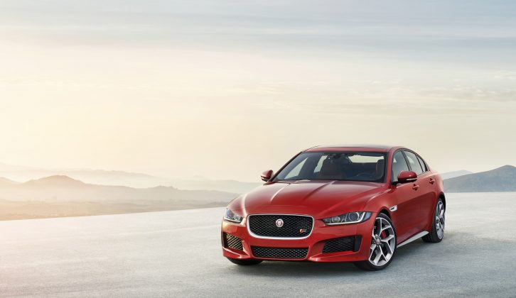 Jaguar put its new baby, the XE, into the limelight at its London world premiere