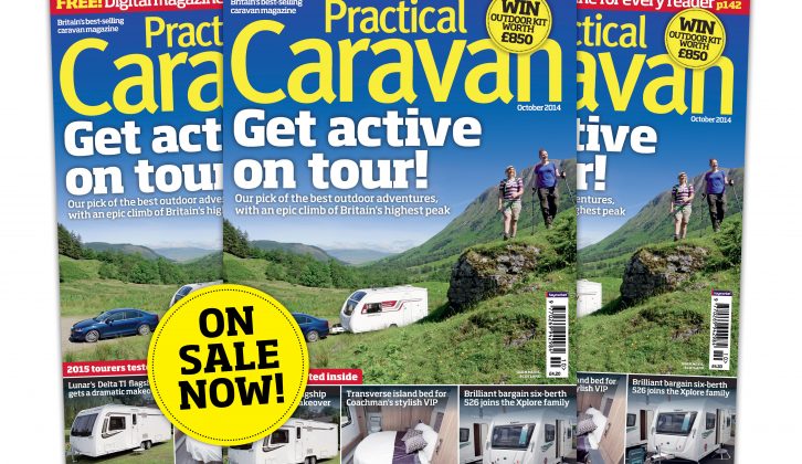Read the October issue of Practical Caravan for action-packed caravan holidays, from cycling in the New Forest to The Three Peaks Challenge!