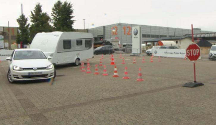 We put Volkswagen's new caravan reversing system to the test, only in our brand new TV show on The Caravan Channel