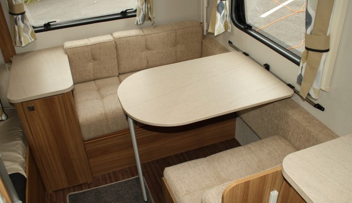 The layout of this six-berth makes it a super tourer for families