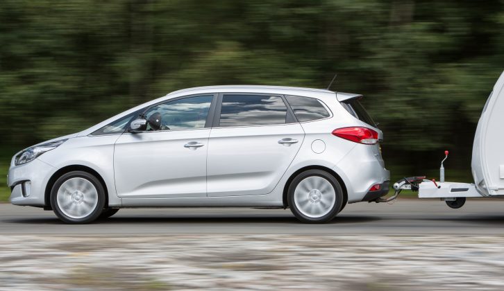 The diesel engine of the Kia Carens may be just a 1.7-litre, but it packs a punch with 244lb ft of torque