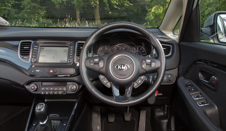 The cabin is the area in which the Kia Carens shines the most, according to our review team
