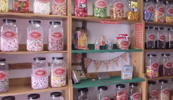 Caravan holidays in the Malvern Hills have lots to offer – and sweets aplenty – as we reveal in our latest TV show