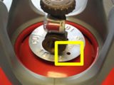 If your 6kg CalorLite cylinder's tare disc or collar has a punched hole in it, then it is safe even if it was made from 2008-2011, the years affected by the major product recall