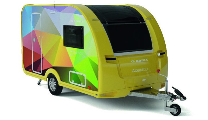 Don't miss the Adria Altea Signature – one of the caravans set to cause a stir at the Motorhome & Caravan Show at the NEC Birmingham from 14-19 October 2014