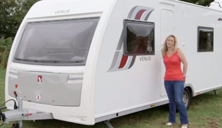 The 2015 Venus 540/4 was a winner at our Tourer of the Year Awards – Stacie Pardoe reviews it on our new TV show