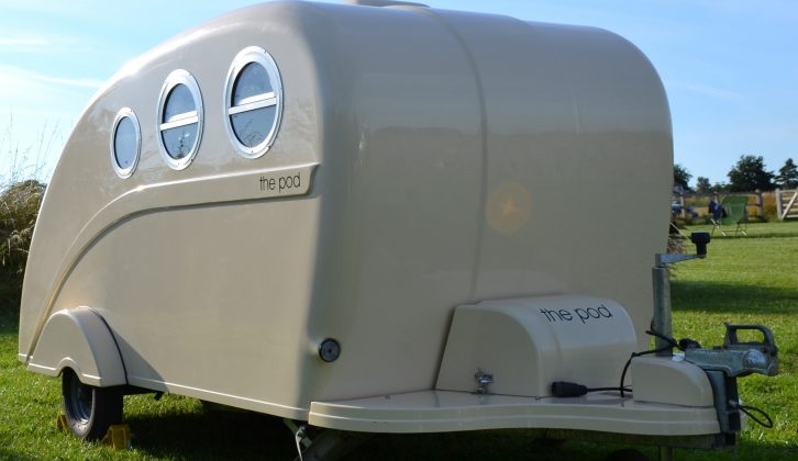 Fans of teardrop tourers will doubtless be charmed by the Standard Pod's retro style