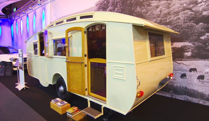This cute little 1938 Eccles President was displayed at the NEC Birmingham this month by Swift Group
