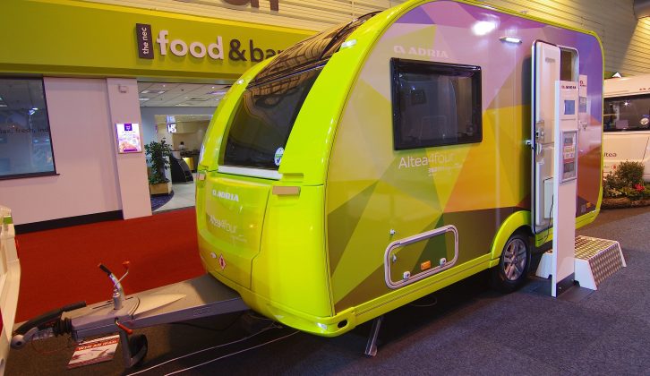 At the NEC show, Adria confirmed that its exciting Altea 4Four 'Go Signature' will be sold in the UK