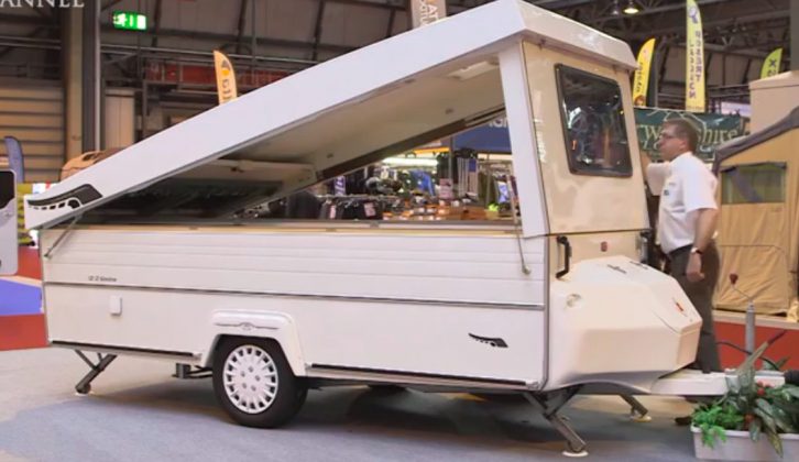 If you find towing a worry, consider a folding caravan – Practical Caravan's Clare Kelly finds out more