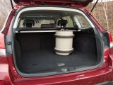 The Subaru Outback's load area is a reasonable size for a family's kit, and the sloping roofline does little to reduce this