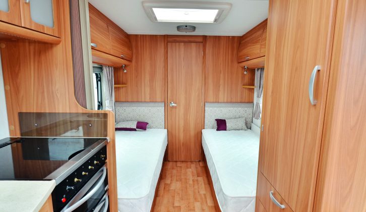 Read the Practical Caravan expert guide to buying twin-bed caravans
