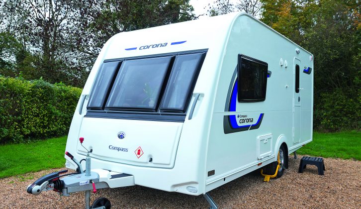 Read our Compass Corona 462 review in the December 2014 issue of Practical Caravan