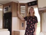 Practical Caravan's Stacie Pardoe shows you round the luxurious rear transverse island bed caravan from Lunar, the Delta TI, and finds a cocktail cabinet!