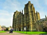 The beautifully ornate 13th century architecture of Wells Cathedral is a surprisingly grand sight in such a small town, as Practical Caravan's travel guide to Somerset reveals
