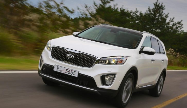 On the test route in Korea, the new Kia Sorento demonstrated improved ride, handling and steering, compared to its predecessor
