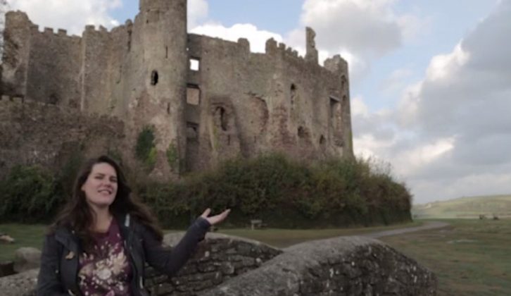Bryony Symes goes on a quest to find some of the beautiful castles of Wales and discovers Laugharne Castle