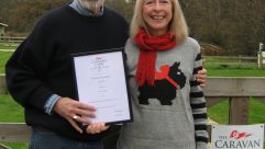 David Hunter and Diana Smith run Poole Farm CL, winner of Certificated Location of the Year 2014