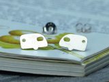 At just £29 these silver stud earrings, hand crafted in Cornwall, are tasteful as well as lots of fun for any caravanner!