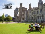 Visit Wales and find out what to see and do in our bargain British breaks special – here is pretty Cardiff Castle