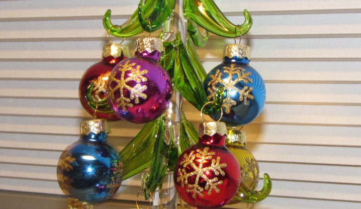 Colourful baubles and crystal glasses need careful packing but will make life in your van feel special