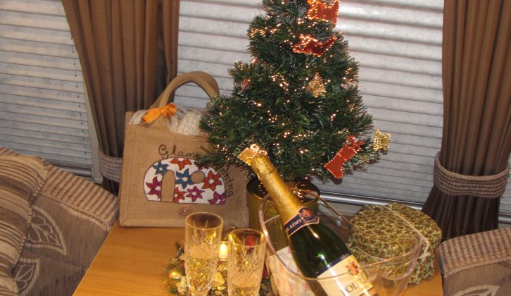 Bring some bubbles into your van this Christmas – happy holidays!