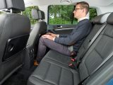 Rear-seat passengers get an air vent, but only as much legroom as they’d be granted in a small hatchback