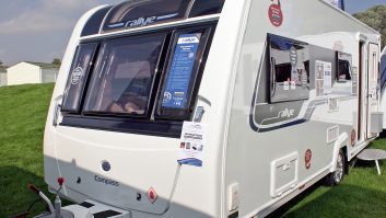 The 2015 Compass Rallye 530 is a good looking caravan for couples