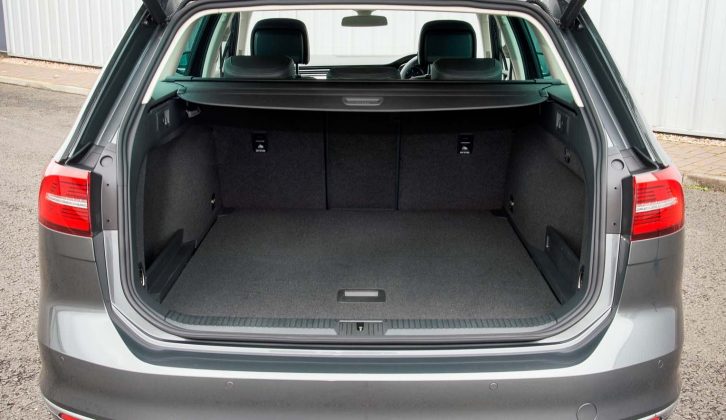 The estate has a huge 650- to 1780-litre boot, while at 586 litres, the saloon's impresses, too