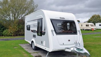 The Elddis Sanremo 304 is a budget tourer based on the Xplore range, but customised as a plusher dealer special from Venture Caravans