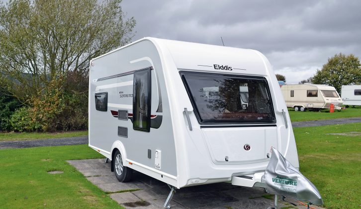 The Elddis Sanremo 304 is a budget tourer based on the Xplore range, but customised as a plusher dealer special from Venture Caravans
