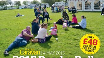 Join the Practical Caravan team at Stowford Farm Meadows over the early May bank holiday weekend