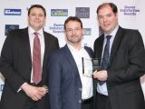 Salop's Mark Bebb attended our Manchester ceremony to collect the Gold Awards for best supplying dealer of new and used tourers