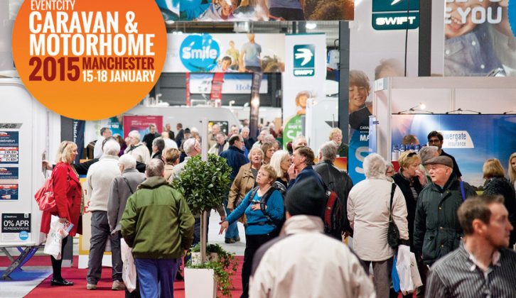 Our Test Editor urges you to visit Manchester for The Caravan and Motorhome Show at EventCity