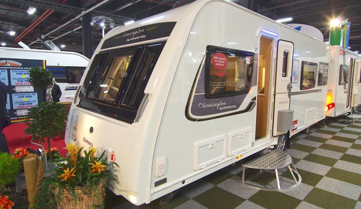Many dealer special caravans for sale were at the show, including the Kensington range, from Kimberley Caravans