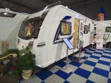 The Coachman Festival 560/4 sat on the Glossops stand at the EventCity show