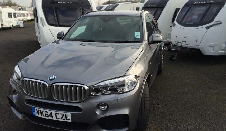 This BMW X5 is the xDrive 40d M Sport, which carries a price tag of £55,610, undercutting its rival by over £40,000