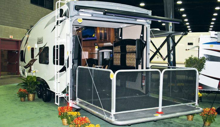 Practical Caravan reports on the latest caravan trends emerging in the US, after visiting the Louisville RV Show in Kentucky