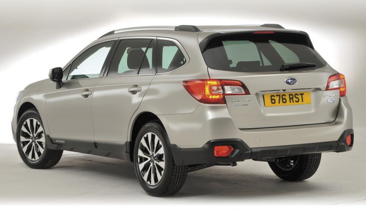 The new Outback is four-wheel-drive